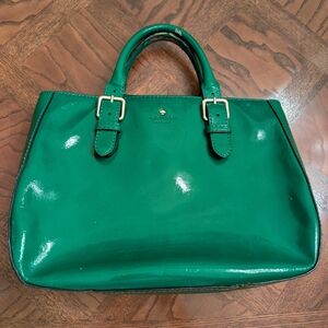 Green Leather Handbag